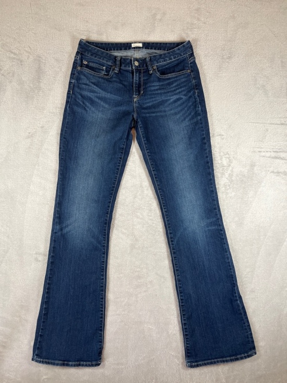 Gap 1969 Long and Lean Jeans 28L Dark Wash Bootcut Denim Low Rise‎ Long Tall